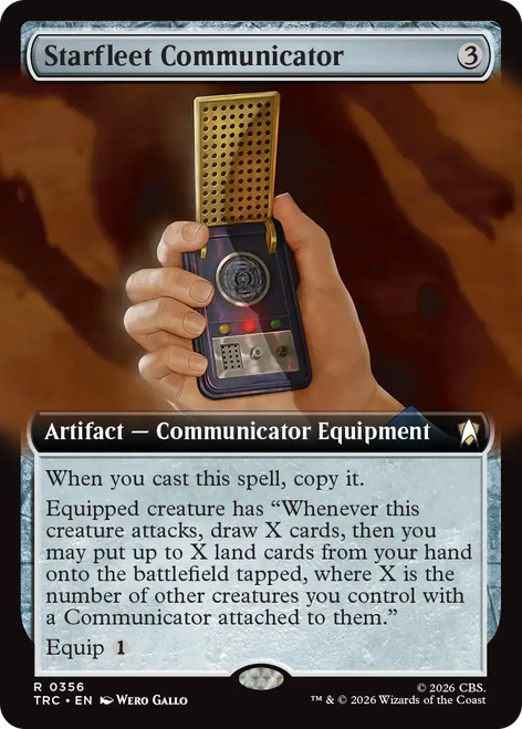 Starfleet Communicator
Star Trek Commander
Single
Magic: The Gathering