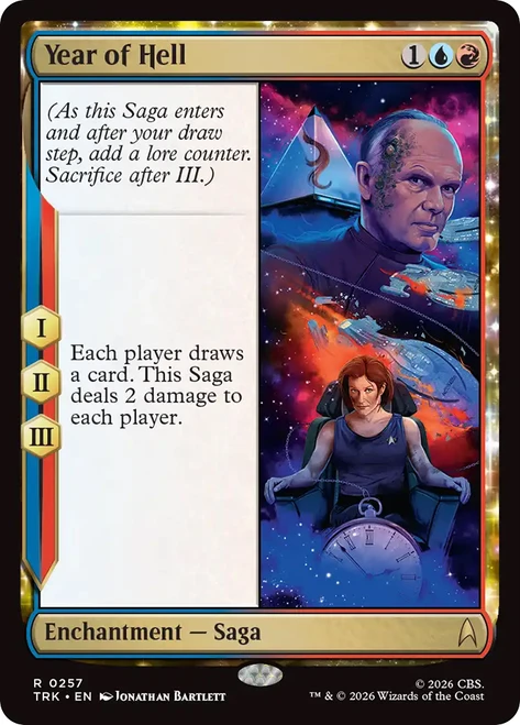 Year of Hell
Star Trek
Single
Magic: The Gathering