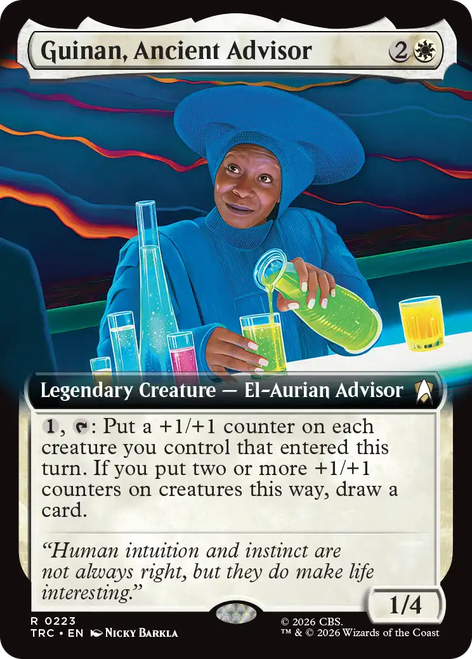 Guinan, Ancient Advisor
Star Trek Commander
Single
Magic: The Gathering