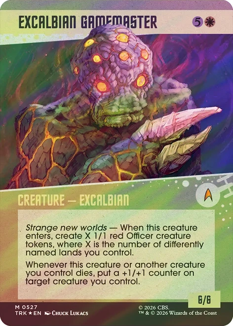 Excalbian Gamemaster
Star Trek
Single
Magic: The Gathering