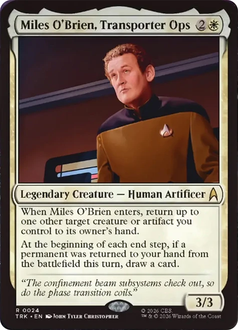 Miles O'Brien, Transporter Ops
Star Trek
Single
Magic: The Gathering