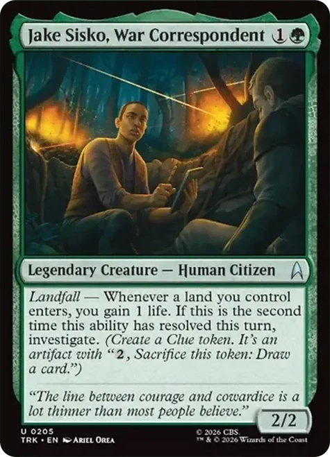 Jake Sisko, War Correspondent
Star Trek
Single
Magic: The Gathering
