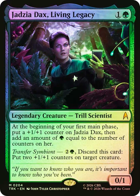 Jadzia Dax, Living Legacy
Star Trek
Single
Magic: The Gathering