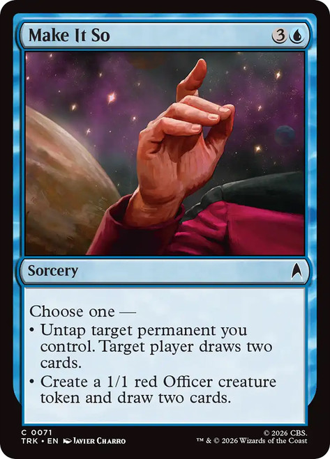 Make It So
Star Trek
Single
Magic: The Gathering