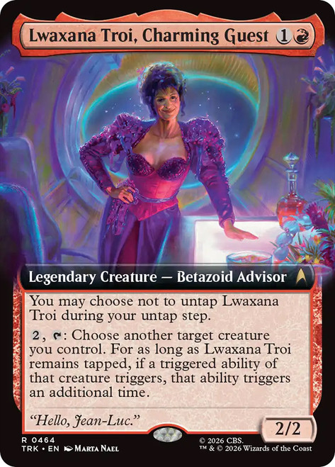 Lwaxana Troi, Charming Guest
Star Trek
Single
Magic: The Gathering