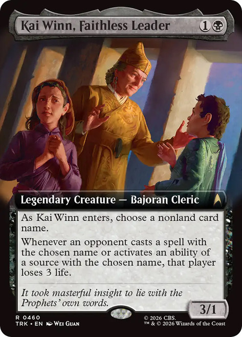 Kai Winn, Faithless Leader
Star Trek
Single
Magic: The Gathering