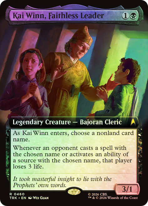 Kai Winn, Faithless Leader
Star Trek
Single
Magic: The Gathering