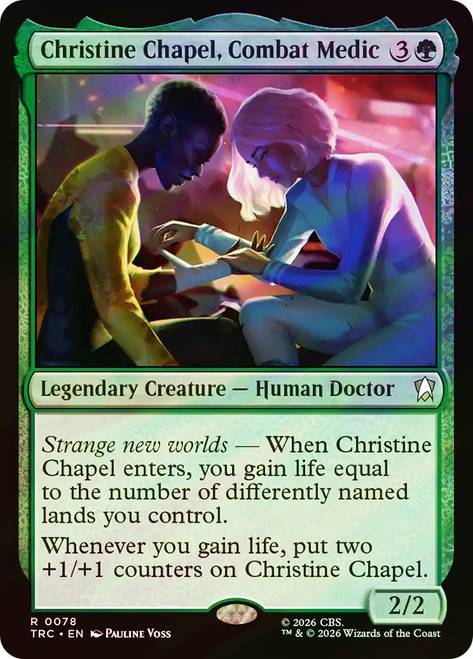 Christine Chapel, Combat Medic
Star Trek Commander
Single
Magic: The Gathering