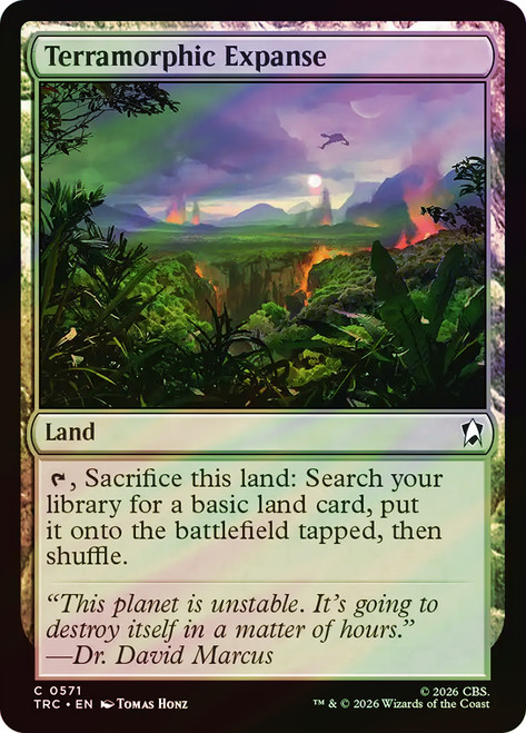 Terramorphic Expanse
Star Trek Commander
Single
Magic: The Gathering