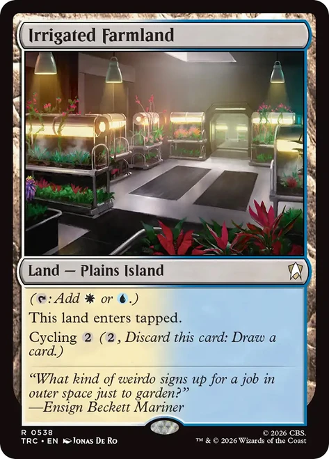 Irrigated Farmland
Star Trek Commander
Single
Magic: The Gathering