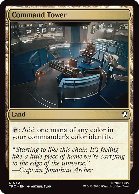 Command Tower
Star Trek Commander
Single
Magic: The Gathering