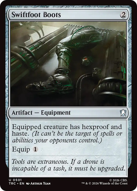 Swiftfoot Boots
Star Trek Commander
Single
Magic: The Gathering
