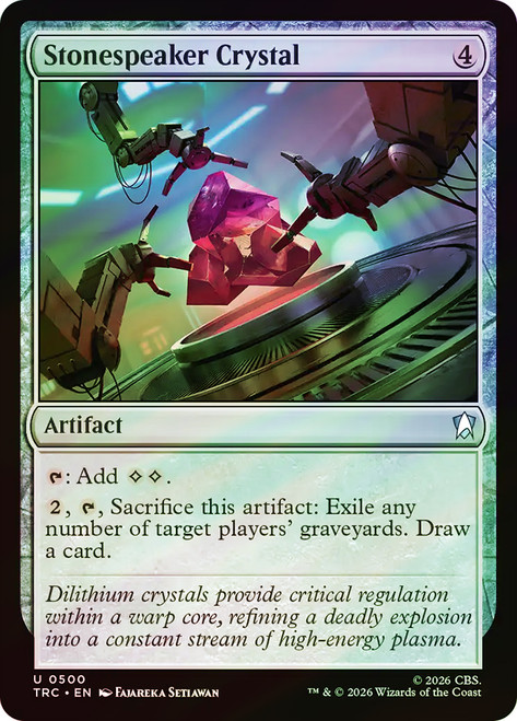 Stonespeaker Crystal
Star Trek Commander
Single
Magic: The Gathering