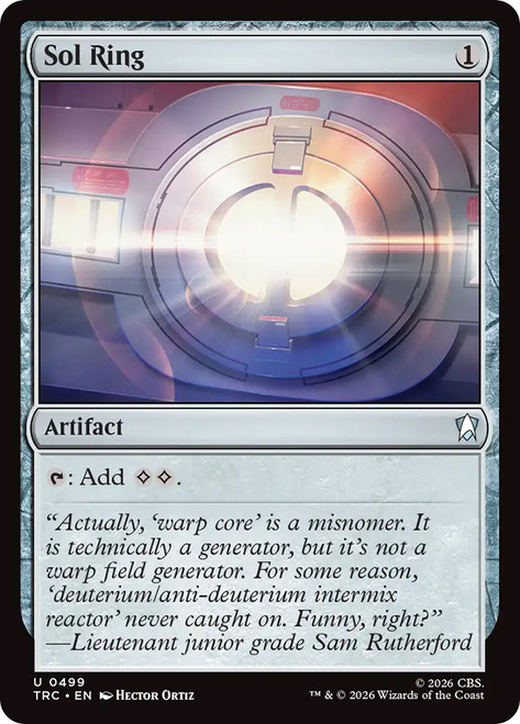 Sol Ring
Star Trek Commander
Single
Magic: The Gathering