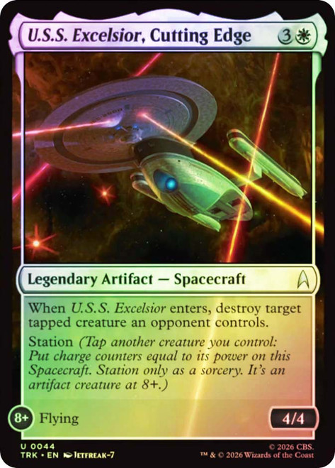 U.S.S. Excelsior, Cutting Edge
Star Trek
Single
Magic: The Gathering