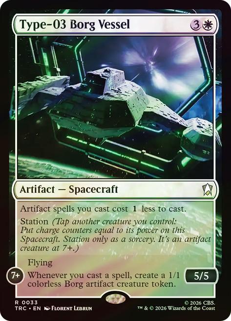 Type-03 Borg Vessel
Star Trek Commander
Single
Magic: The Gathering