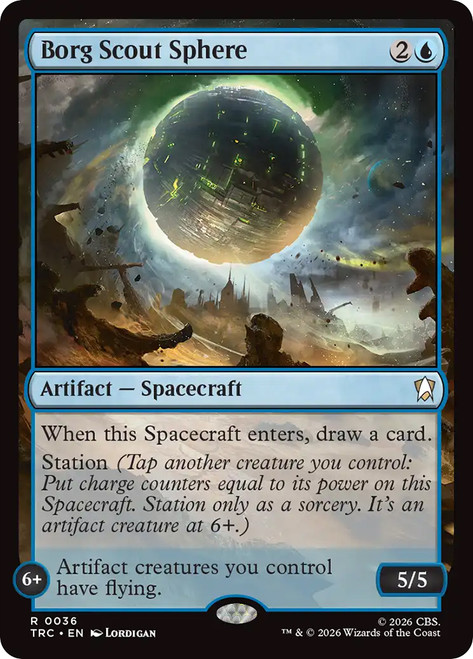 Borg Scout Sphere
Star Trek Commander
Single
Magic: The Gathering