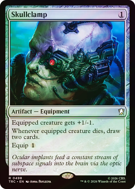 Skullclamp
Star Trek Commander
Single
Magic: The Gathering