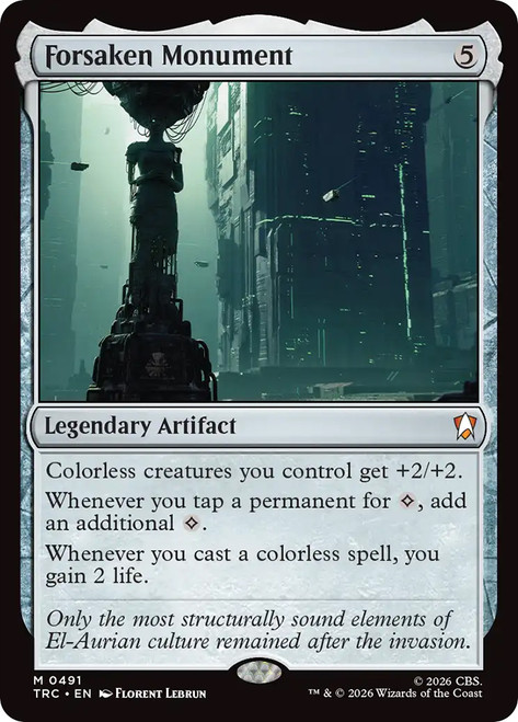 Forsaken Monument
Star Trek Commander
Single
Magic: The Gathering