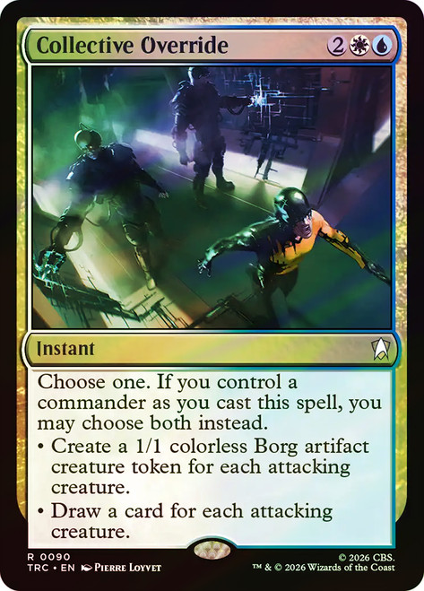 Collective Override
Star Trek Commander
Single
Magic: The Gathering