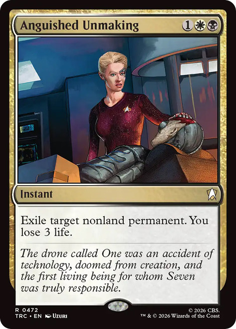 Anguished Unmaking
Star Trek Commander
Single
Magic: The Gathering