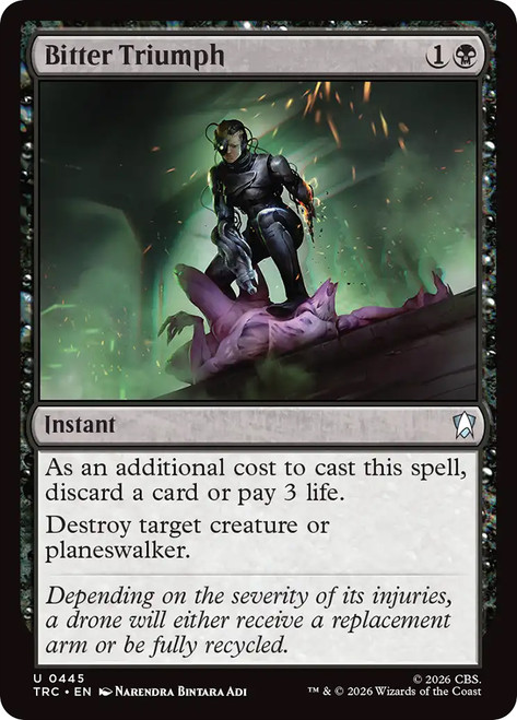 Bitter Triumph
Star Trek Commander
Single
Magic: The Gathering