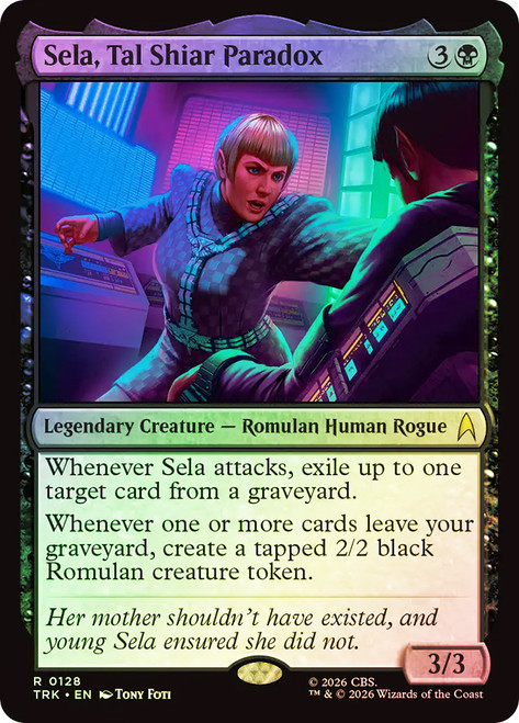 Sela, Tal Shiar Paradox
Star Trek
Single
Magic: The Gathering