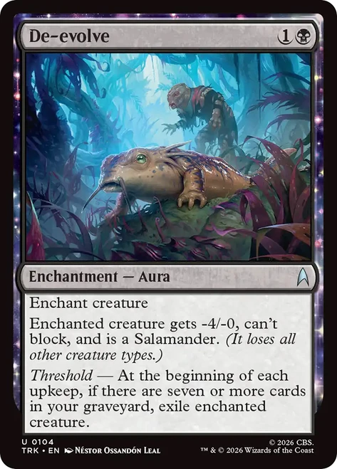 De-evolve
Star Trek
Single
Magic: The Gathering