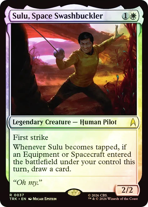 Sulu, Space Swashbuckler
Star Trek
Single
Magic: The Gathering