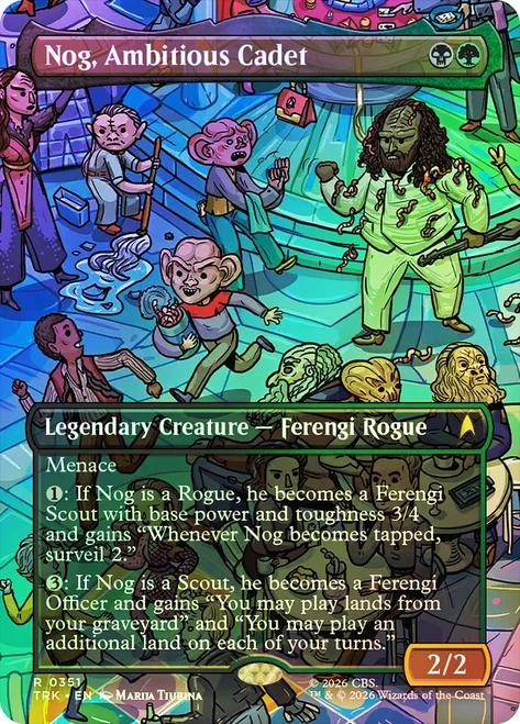 Nog, Ambitious Cadet
Star Trek
Single
Magic: The Gathering