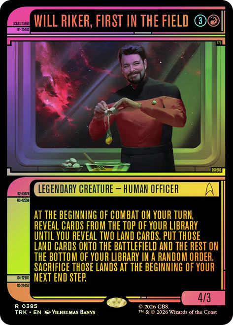 Will Riker, First in the Field
Star Trek
Single
Magic: The Gathering