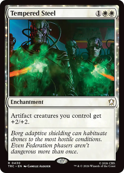 Tempered Steel
Star Trek Commander
Single
Magic: The Gathering
