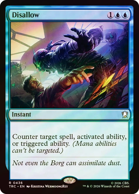 Disallow
Star Trek Commander
Single
Magic: The Gathering