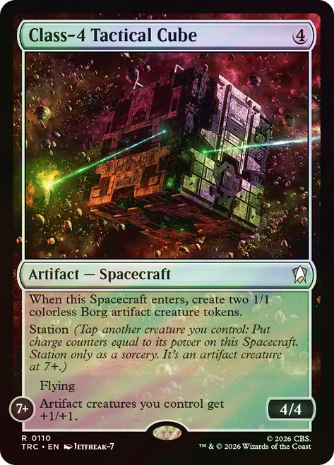 Class-4 Tactical Cube
Star Trek Commander
Single
Magic: The Gathering
