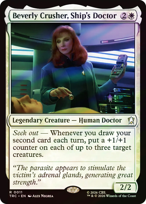 Beverly Crusher, Ship's Doctor
Star Trek Commander
Single
Magic: The Gathering