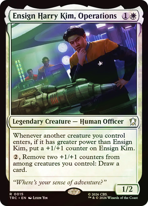 Ensign Harry Kim, Operations
Star Trek Commander
Single
Magic: The Gathering