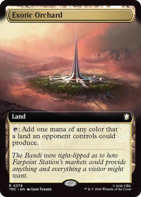 Exotic Orchard
Star Trek Commander
Single
Magic: The Gathering