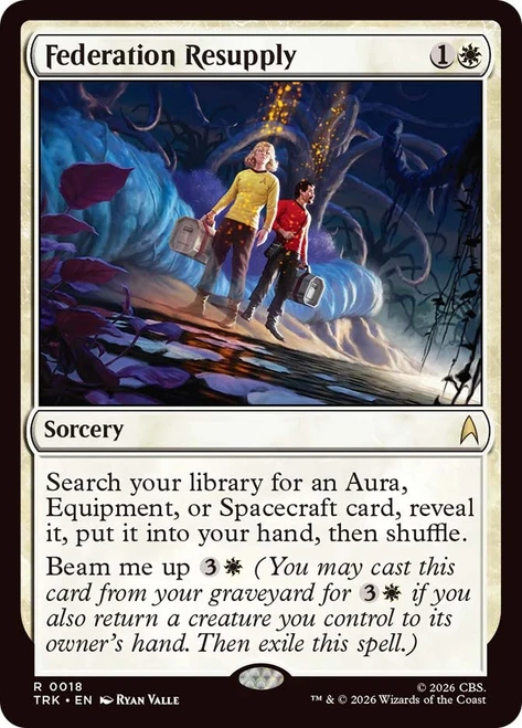 Federation Resupply
Star Trek
Single
Magic: The Gathering