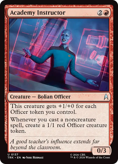 Academy Instructor
Star Trek
Single
Magic: The Gathering