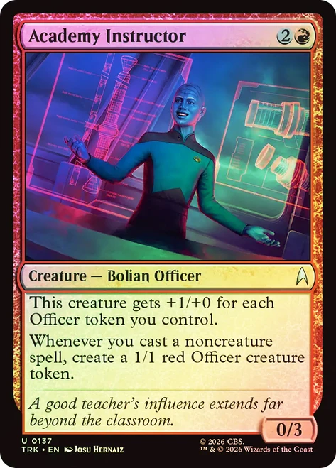 Academy Instructor
Star Trek
Single
Magic: The Gathering