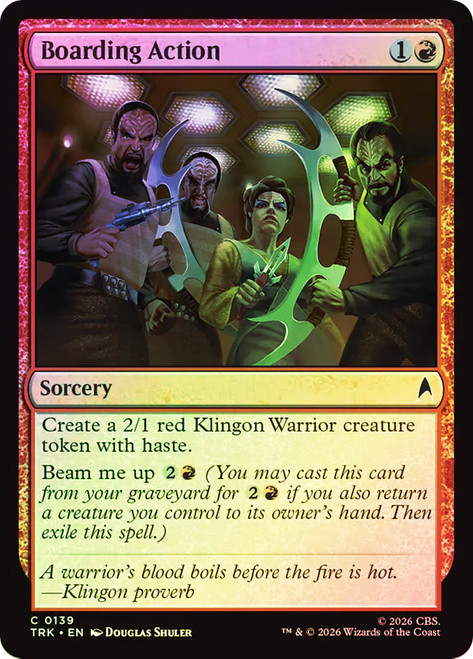 Boarding Action
Star Trek
Single
Magic: The Gathering