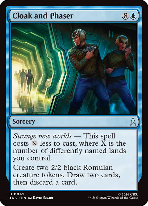 Cloak and Phaser
Star Trek
Single
Magic: The Gathering