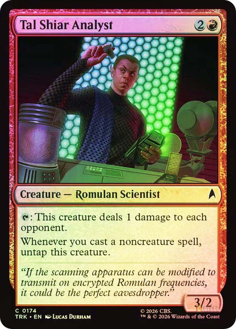 Tal Shiar Analyst
Star Trek
Single
Magic: The Gathering