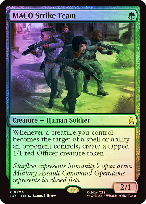 MACO Strike Team
Star Trek
Single
Magic: The Gathering