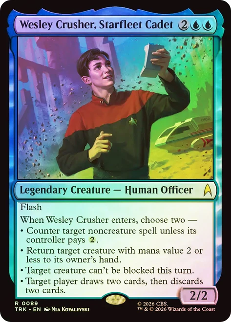Wesley Crusher, Starfleet Cadet
Star Trek
Single
Magic: The Gathering