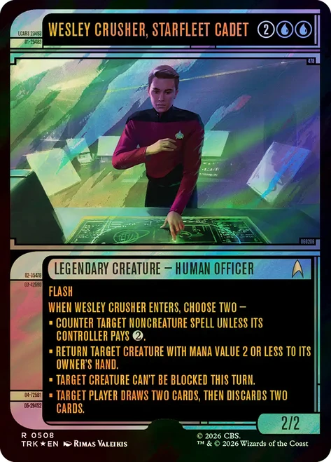 Wesley Crusher, Starfleet Cadet
Star Trek
Single
Magic: The Gathering