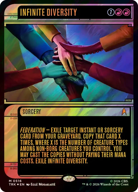Infinite Diversity
Star Trek
Single
Magic: The Gathering