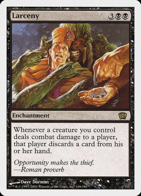 Larceny\n8th Edition\nSingle\nMagic The Gathering