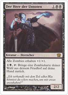 Lord Of The Undead
8th Edition - German
Single
Magic The Gathering