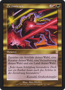 Decimate
Odyssey - German
Single
Magic The Gathering
